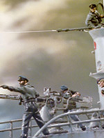 WWII U-Boat Deck Gun Crew