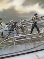 WWII U-Boat Deck Gun Crew